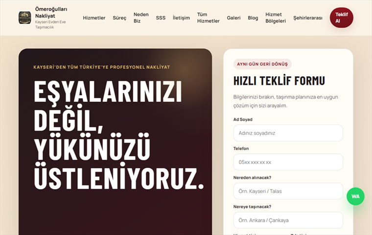 Ömeroğulları Nakliyat görseli