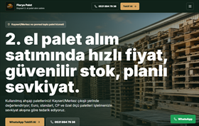 Kayseri Florya Palet logo veya proje görseli